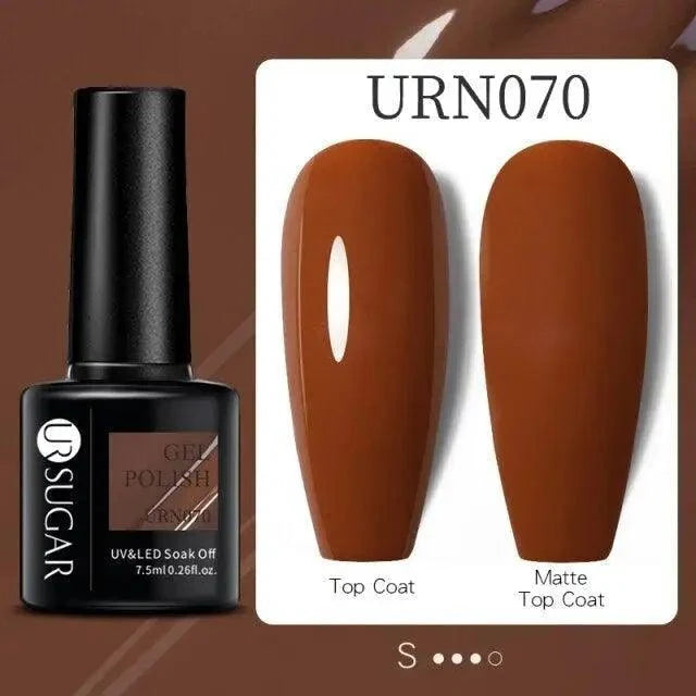 TREND Matte 7.5ML Nail Gel Polish Base Matte Coat UV LED Home Manicure Luxury Matte Design Luxury Nail Gel For Womens and Girls