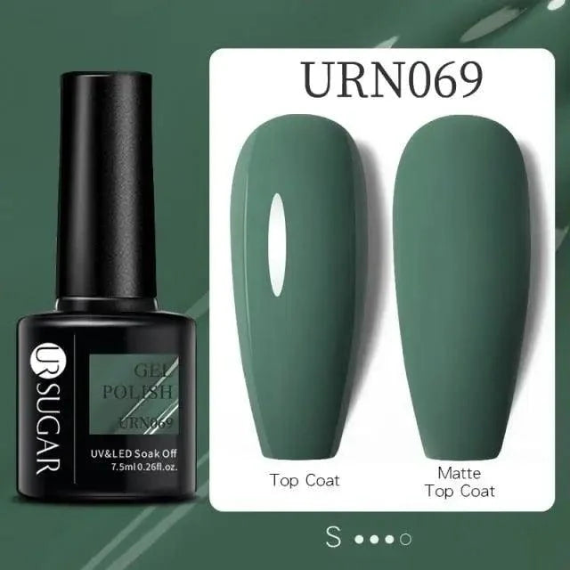 TREND Matte 7.5ML Nail Gel Polish Base Matte Coat UV LED Home Manicure Luxury Matte Design Luxury Nail Gel For Womens and Girls
